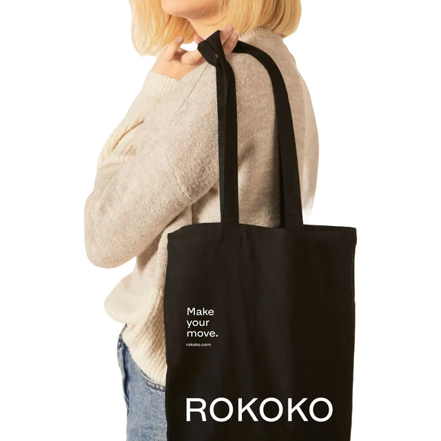 Rokoko Tote Bag, 100% Cotton