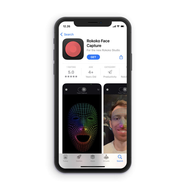Rokoko Facial Motion Capture Add-On (Yearly)